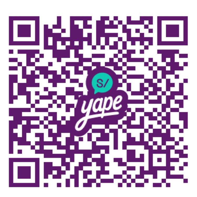 QR Yape para donar
